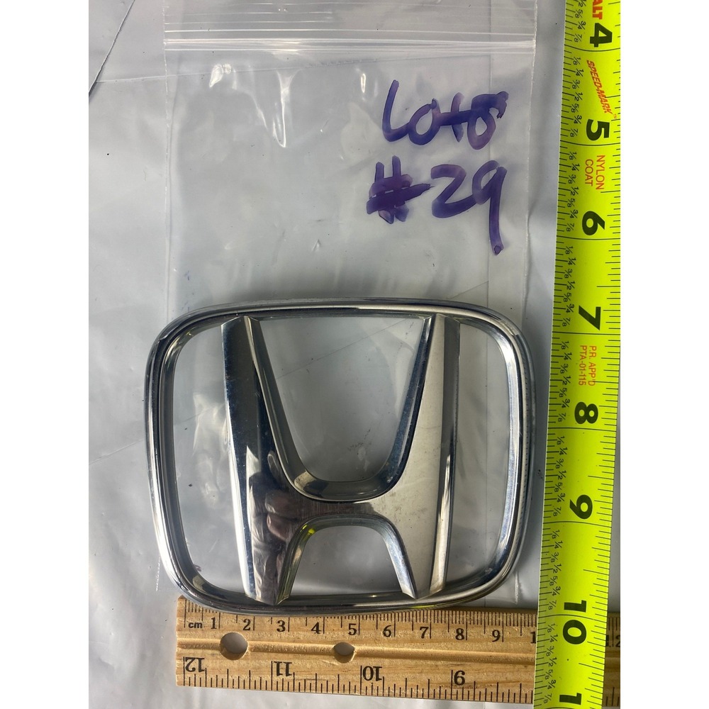 Honda Chrome Silver Front‎ Rear Trunk Hood